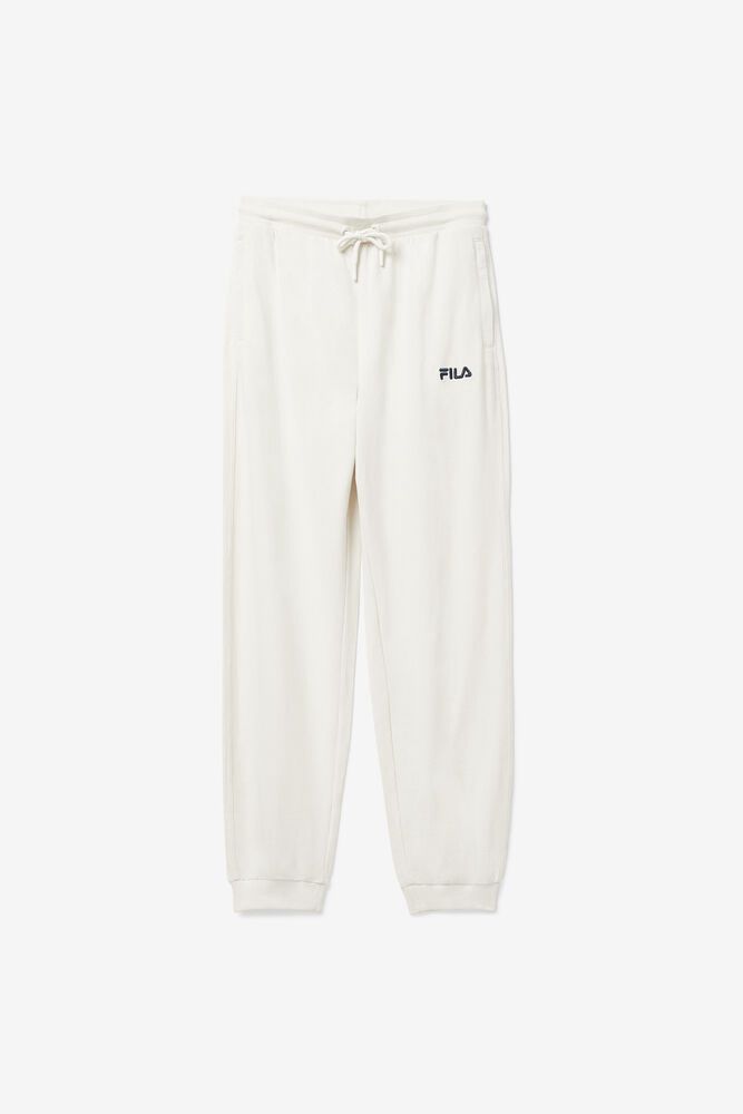 Fila Pants Womens White Giacoma Jogger - Ireland 57629-IKYC